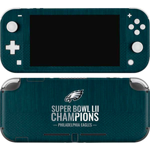 NFL Philadelphia Eagles Super Bowl LII Champions Nintendo Switch Lite Skin